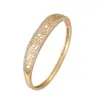 Pulsera de Flor Hueca de Circonita de Moda para Mujer Banda de Mano de Lujo Ligero Diamante Completo Exquisita Joyería de Oriente Medio Transfronteriza SHEIN Artículo Caliente