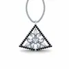 Novo Colar de Caveira com Coroa Personalidade Europeia e Americana Nicho Retrô Punk Escuro Ornamentos Góticos