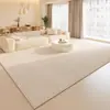 Tapete Estilo Novo 2025 para Sala de Estar, Lavável e Limpável, Tapete de Cabeceira para Quarto, Tapete de Sofá e Mesa de Centro à Prova d'Água e Resistente a Manchas de Luxo Leve