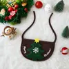 Explosões transfronteiriças chapéu de animal de estimação de Natal roupas de gato suprimentos de inverno em estoque babador de cachorro por atacado toalha de saliva