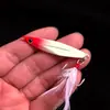 Cuchilla Wanya con guía sumidero placa de hierro pez plomo señuelo artificial Mino VIB aparejo de pesca cebo cebo biónico Luya 14g21g