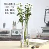 Jarrón de cristal minimalista estilo nórdico hecho a medida con un toque de alta gama para sala de estar y mesa de comedor, decoración para arreglos florales hidropónicos