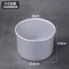 Molde Desmontable para Pastel de Chifón Pulgada por Pulgada Redondo Anodizado en Forma de Corazón para Hornear en Casa