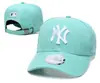 Gorra de Béisbol Nueva 2024 para Hombres y Mujeres, Sombrero de Sol Bordado Ajustable, Moderno y Versátil, Gorra de Pico con Logo del Equipo LA/NY