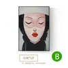 Pintura Decorativa para Corredor Arte Simples Moderno Figura Pintura a Óleo Abstrata Mural para Alojamento Local Pintura para Pendurar na Parede de Fundo da Sala de Estar Nórdica