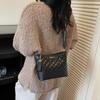 Estilo de Alta Gama de Moda Verano 2026 Nueva Moda Texturizada Correa Ancha para el Hombro Cruzada Versátil Bolso de Hombro Casual Bolso de Mano