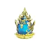 Caja de Regalo Set Douluo Tierra Firme Azul Plata Cañón del Soberano Torre de Siete Tesoros Flor de Pera Lian Tang Modelo de Aleación Lluvia Torrencial Juguete