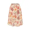 Saia Midi Floral Casual Justa ao Corpo, Novo Estilo de Verão, Fashion e Versátil, Cintura Alta, Ajustada ao Corpo, Saia Midi Evasê, Saia Cauda de Peixe