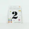Venta al por mayor estilo INS comercio electrónico transfronterizo 16 pulgadas Exquisitamente empaquetado digital empaque individual de tarjeta de papel globos de papel de aluminio, versión delgada americana