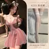 Lencería Sexy con Brillo y Atractivo Conjunto de Camisola y Ropa de Dormir para Discoteca al por Mayor Qqny6233