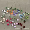 Flores Artificiais com 6 Cabeças de Eucalipto e Lilás para Decoração de Corredor de Casamento, Arte Floral para Casa, Decoração Suave e Exportação