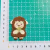 Novo Patch Bordado de Pelúcia de Ovelhinha Desenho Animado Acessórios para Bolsa DIY Decorações para Cachecol Acessórios para Roupas Infantis