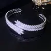 Pulsera Anillo Abierto de Gota de Agua con Circonita Incrustada en Cobre para Mujer Estilo Transfronterizo Europeo y Americano Joyería de Lujo Ligero para Fiesta y Banquete