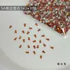 1*2*3t diamantes cúbicos de zirconia para decoración de uñas, pedrería de uñas, decoraciones de uñas DIY modernas y deslumbrantes, pedrería de base plana para manicura, accesorios para uñas