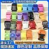 Hebillas de plástico al por mayor en stock para mochilas, riñoneras y accesorios de equipaje, hebillas engrosadas de alta calidad de 2.5 mm, cierres de mochila coloridos
