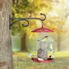 Gancho Cruzado para Comedero de Pájaros al Aire Libre, Gancho para Colgar Macetas, Soporte de Colgante de Pared para Campanas de Viento y Macetas al Aire Libre