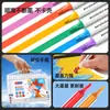 Plumones Acrílicos Transfronterizos con Punta Única y Cuerpo Triangular, 36 Colores de Plumones Acuarela, Set Específico de Arte para Dibujo Infantil