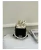 Bolsa Transversal Saco com Cordão Estilo Ins Luxo Leve Pérola Francesa 2026 Nova Moda Verão Personalizada Bolsa Saco com Cordão para Mulheres