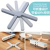 Tapete Creativo de Silicona Plegable Tapete para Cazuela Cocina Hogar Silicona Antideslizante Mesa de Comedor Tapete Aislante en Forma de X Personalización