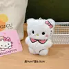 Pingente de Boneca de Pelúcia Cartoon Sanrio Fofo Cachorro Cinnamon Melody Gata Kt Menina Pingente de Bolsa