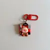 Novo Pingente Chaveiro Pig Pop Desenho Animado Pingente Fofo para Mochila Escolar Acessórios para Mochila Presente para Melhor Amigo Estudante