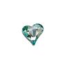 Piedras de Strass de Cristal Azul Hielo con Punta Trasera para Uñas, Accesorios de Diamante Grande con Forma de Mariposa Azul Lago con Baño de Rayo Ultra-Rápido