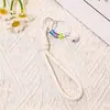 Lanyard de pentagrama con cascabel estilo deportivo moderno, accesorio versátil para bolsos, muñecas y fundas de teléfono, venta al por mayor