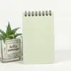 Cuaderno de espiral del fabricante con papel de piedra e impresión de logotipo, Cuaderno de bolsillo en stock, Cuaderno impermeable para todo clima transfronterizo de Amazon