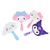 Comercio Exterior Transfronterizo Sanrio Espejo Peine Dos en Uno Espejo de Mano Kuromi Lindo Femenino Dormitorio Espejo de Maquillaje Conveniente