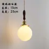 Estilo japonés nogal estilo americano retro latón vidrio mostrador de bar restaurante ventana de cabecera porche estudio dormitorio pequeño candelabro