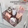Tubo de Almacenamiento de Brochas de Maquillaje Acrílico, Organizador de Tocador, Cosméticos de Maquillaje de Escritorio, Portalápices de Labial, Lujo Accesible y Sentido de Gama Alta