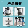 Máquina Pneumática de Tampar para Desktop para Garrafas de Molho de Soja, Garrafas de Vinagre, Garrafas de Óleo de Gergelim, Garrafas de Vinho, Garrafas Plásticas, Garrafas de Vidro, Pequena Máquina de Tampar com Martelo Semiautomática