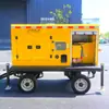 Camión Cisterna de Bombeo para Control de Inundaciones 500M3/H Bomba Eléctrica de Drenaje Remolque Fuente de Fábrica Camión Bomba de Agua para Emergencia por Sequía Drenaje de Emergencia y Prevención de Inundaciones