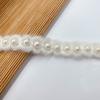 Em estoque de lã pérola laço acessórios de vestuário casaco e chapéu decoração Chanel estilo fita diy bordado artesanal frisado