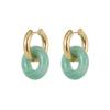 Pendientes de Moda de Estilo Chino de Venta Caliente, Nicho, con un Toque de Lujo, Tachuelas y Accesorios Únicos de Inspiración Étnica para Mujer