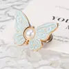 Hebilla de Cintura de Mariposa Estampada, Desmontable, Botón de Cintura sin Clavos y sin Costuras, Herramienta para Reducir el Tamaño de la Cintura de los Jeans