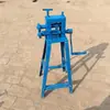 Máquina roladora de bancada com pele de alumínio isolante, máquina roladora de tubos multifuncional de chapa de ferro branca, máquina de flangear, pequena roladora manual de chapas