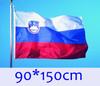 F948 en stock 90 * 150 cm 3 * 5 pies Bandera de Eslovenia 4 banderas Slovinska