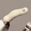 Grampo de Cabelo Pérola de Pelúcia Feminino 2025 Novo Presilha Tubarão para Parte de Trás da Cabeça Headwear Elegante de Alta Qualidade