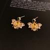 Brincos Vintage Agulha de Prata Nicho Luxo Acessível Brincos High-End Brincos Elegantes Atacado Feminino Atacado de Fábrica