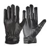 Luvas de couro masculinas para passeios ao ar livre, quentes, além de veludo, couro, excelente tela sensível ao toque, outono e inverno, luvas de PU, atacado