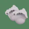 Sebs Separador de Dedos de Silicone com Cinco Furos Protetor de Dedos Separador de Dedos Sobrepostos Almofada para Antepé Almofada de Meio Tamanho