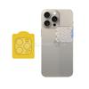 Película templada para lente compatible con iPhone 16/15. Película de lente de cobertura completa 3D transparente para Apple 14/13/12/11.