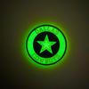 Nuevo Equipo de Béisbol Zuecos Fluorescentes Decoración de Flor para Zapato Hebilla de Zapato Accesorios de Flor para Zapato Joyería DIY Transfronterizo en Stock