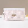 Bolsa de armazenamento criativa de pvc com bolinhas, atacado, bolsa de cosméticos portátil para áreas externas, armazenamento de produtos para cuidados com a pele, bolsa de banho à prova d'água, personalização