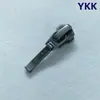 Zíper YKK Não. Zíper de metal com 5 dentes e cabeça de zíper automática quadrada para carcela de roupas e botas