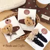 2026 Nuevo Lindo Peluche Oso Pequeño Muñeco Pinza para el Cabello Girly Dulce Pinza para Flequillo Versátil Pinza para Cabello Suelto Pasador Adorno para el Cabello