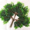 Ramas Artificiales Falsas Hojas Ramas de Árbol Banyan Ramas de Arce Rojo Ramas de Ginkgo Hojas de Bambú Ingeniería de Jardines Paisajismo Parque Plantación Decorativa Verde