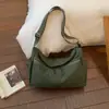Nova Bolsa de Grande Capacidade para Mulheres 2026, Bolsa de Ombro Casual Simples, Bolsa Transversal de Cor Sólida de Alto Valor, Moda para o Dia a Dia