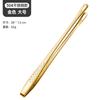 Pinza dorada para barbacoa de acero inoxidable 304 estilo japonés pinza extendida para alimentos pinza para filete pinza para alimentos de buffet BBQ
